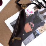 Cravate rétro - marron