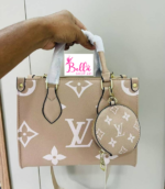 Sac Louis Vuitton - beige blanc – Image 2