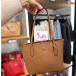 Mini Sac Fourre-Tout coach - marron