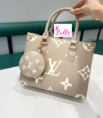 Sac Louis Vuitton - beige blanc – Image 5