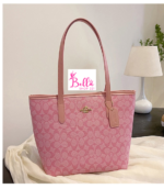 Mini Sac Fourre-Tout coach - rose C – Image 3
