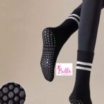 Chaussettes de pilates / yoga anti dérapantes - noires