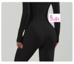 Combinaison longues manches seamless - noire – Image 7