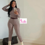 Combinaison longues manches - marron beige – Image 6