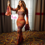 Robe moulante en mesh transparente - multicolore – Image 3