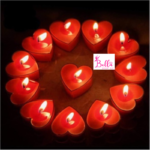 Bougie basse température - cœur rouge ( cire coulante douce pour la peau ) – Image 3