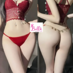 String dollars - rouge (taille unique réglable)