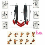 Balançoire sexuelle bondage sm - rouge noir – Image 5