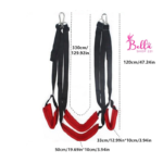 Balançoire sexuelle bondage sm - rouge noir – Image 7
