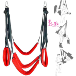 Balançoire sexuelle bondage sm - rouge noir
