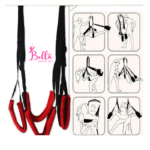 Balançoire sexuelle bondage sm - rouge noir – Image 6