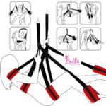 Balançoire sexuelle bondage sm - rouge noir – Image 3
