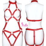 Lingerie sm en cuir - rouge – Image 3