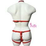 Lingerie sm en cuir - rouge – Image 4