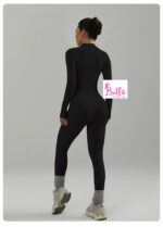 Combinaison longues manches seamless - noire – Image 5