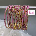 Bracelet en strass - multicolore violet (5 pièces)