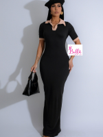 Robe moulante - nude beige – Image 4