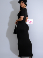Robe moulante - nude beige – Image 3