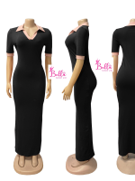 Robe moulante - nude beige – Image 5