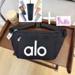 Sac banane de voyage ou de sport XL - noir ( + 1 cup avec paille OFFERT )