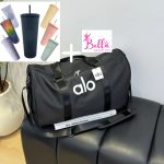 Sac de voyage ou de sport - noir ( + 1 cup avec paille OFFERT )